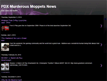 Tablet Screenshot of pdxmurderousmoppets.blogspot.com