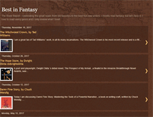Tablet Screenshot of bestinfantasy.blogspot.com