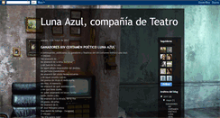 Desktop Screenshot of lunaazulteatro.blogspot.com