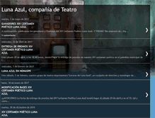 Tablet Screenshot of lunaazulteatro.blogspot.com