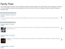 Tablet Screenshot of familythais.blogspot.com