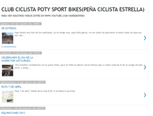 Tablet Screenshot of clubciclistapotysport.blogspot.com