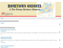 Tablet Screenshot of hometownoneonta.blogspot.com