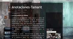 Desktop Screenshot of anotaciones-tamarit.blogspot.com