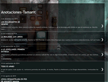 Tablet Screenshot of anotaciones-tamarit.blogspot.com