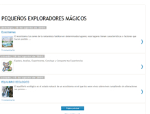 Tablet Screenshot of exploradoresmagicos.blogspot.com
