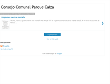 Tablet Screenshot of caizapresente.blogspot.com