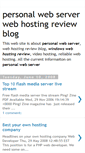 Mobile Screenshot of personal-web-server-76.blogspot.com