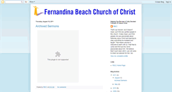 Desktop Screenshot of fernandinabeachcoc.blogspot.com