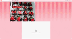 Desktop Screenshot of comelhomemadecupcake.blogspot.com