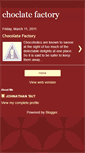 Mobile Screenshot of onlinechoclatefactory.blogspot.com