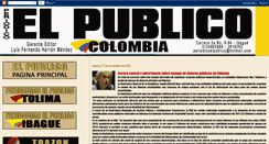 Desktop Screenshot of elpublicocolombia.blogspot.com