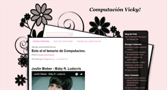 Desktop Screenshot of computacionvicky.blogspot.com