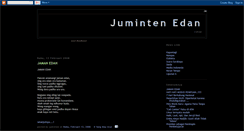 Desktop Screenshot of juminten-edan.blogspot.com