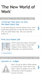 Mobile Screenshot of neworldofwork.blogspot.com