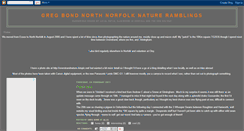Desktop Screenshot of northnorfolknature.blogspot.com