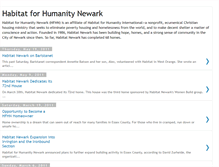 Tablet Screenshot of habitatnewark.blogspot.com
