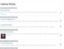Tablet Screenshot of cadenapincha.blogspot.com