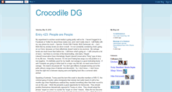 Desktop Screenshot of crocodiledg.blogspot.com