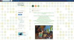 Desktop Screenshot of amy-everydayblessings.blogspot.com