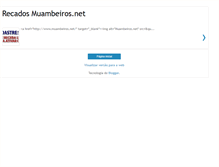 Tablet Screenshot of muambeiroschat.blogspot.com
