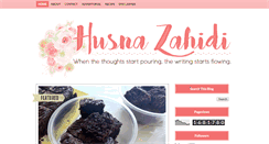 Desktop Screenshot of husnazahidi.blogspot.com