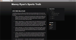 Desktop Screenshot of mrsportstruth.blogspot.com