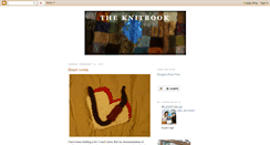 Desktop Screenshot of knitbook.blogspot.com