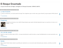 Tablet Screenshot of bosqueelencantado.blogspot.com
