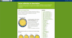 Desktop Screenshot of euros-collection.blogspot.com