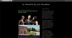 Desktop Screenshot of elencantodelaspalabras.blogspot.com