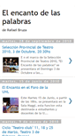 Mobile Screenshot of elencantodelaspalabras.blogspot.com