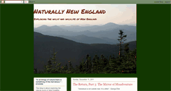 Desktop Screenshot of naturallynewengland.blogspot.com