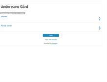 Tablet Screenshot of anderssonsgard.blogspot.com