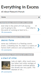 Mobile Screenshot of everything-in-excess.blogspot.com