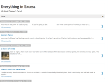 Tablet Screenshot of everything-in-excess.blogspot.com