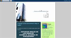 Desktop Screenshot of languagesystemsinternational.blogspot.com