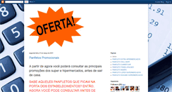 Desktop Screenshot of panfletospromocionais.blogspot.com