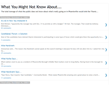 Tablet Screenshot of mightnotknow.blogspot.com