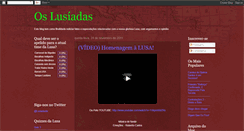 Desktop Screenshot of lusiadasbrasileiros.blogspot.com