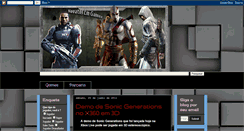 Desktop Screenshot of novatos-em-games.blogspot.com