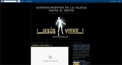 Desktop Screenshot of caminoalrapto.blogspot.com