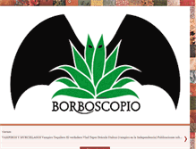 Tablet Screenshot of borboscopio.blogspot.com