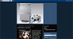 Desktop Screenshot of playstation2brasil10.blogspot.com