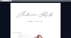 Desktop Screenshot of andreacalvillomakeup.blogspot.com