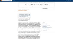 Desktop Screenshot of majalahbulutangkis.blogspot.com