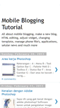 Mobile Screenshot of mobile-blogging-tutorial.blogspot.com