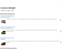 Tablet Screenshot of cuisinedelight.blogspot.com