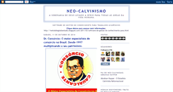 Desktop Screenshot of neocalvinismo.blogspot.com