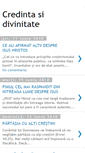 Mobile Screenshot of divinitatea.blogspot.com